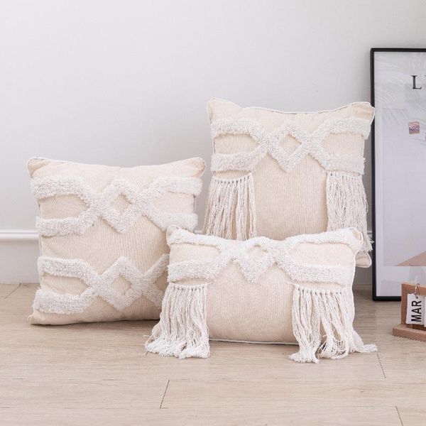 cushion/decorative pillow 45*45cm sofa home car throw cushion cover tufted embroidery cotton canvas with tassel decorative pillowcover 40708
cushion/decorative pillow 45*45cm sofa home car throw cushion cover tufted embroidery cotton canvas with tassel decorative pillowcover 40708