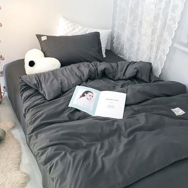 bedding sets spring and autumn washed cotton sheet four-piece set summer simple bed duvet cover 4pcs dormitory single
bedding sets spring and autumn washed cotton sheet four-piece set summer simple bed duvet cover 4pcs dormitory single