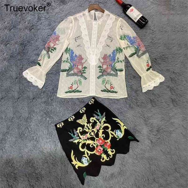 truevoker autumn runway fashion sets suit's lace embroidery + diamond skirt two pieces 210602, White
truevoker autumn runway fashion sets suit's lace embroidery + diamond skirt two pieces 210602, White