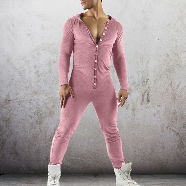 2021 new printing playsuit pajamas go cover back home flap button male et0e, Gray 
2021 new printing playsuit pajamas go cover back home flap button male et0e, Gray