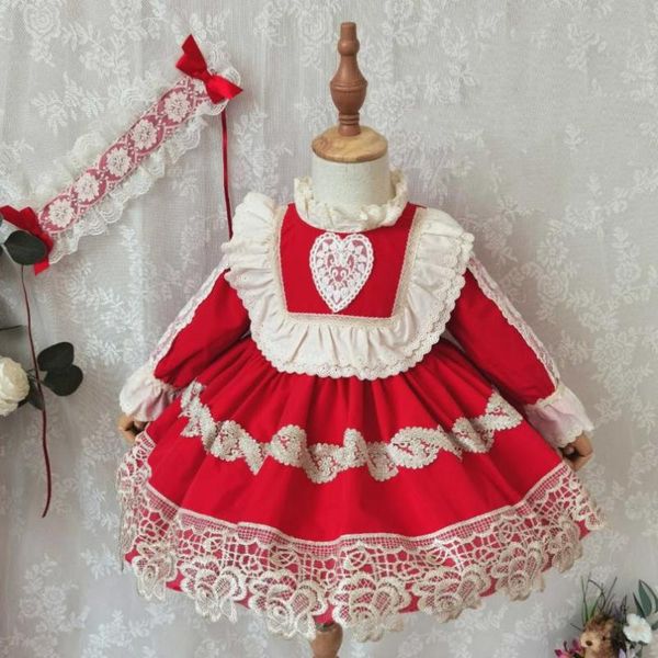miayii winter spring vintage spanish lolita princess ball gown long sleeve lace dress for girls birthday eid clothing y3783, Red;yellow
miayii winter spring vintage spanish lolita princess ball gown long sleeve lace dress for girls birthday eid clothing y3783, Red;yellow