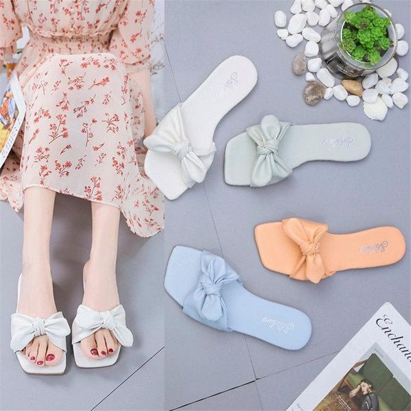 slippers fairy style bowknot sandals and women 2021 beach temperament fashion wear female, Black
slippers fairy style bowknot sandals and women 2021 beach temperament fashion wear female, Black