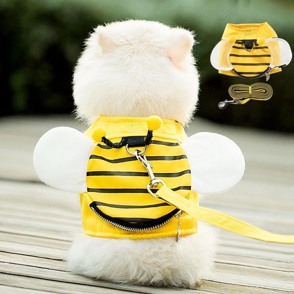 dog collars & leashes cute bee leash soft pet harnesses vest adjustable collar puppy cat harness set breathable coat supplies
dog collars & leashes cute bee leash soft pet harnesses vest adjustable collar puppy cat harness set breathable coat supplies