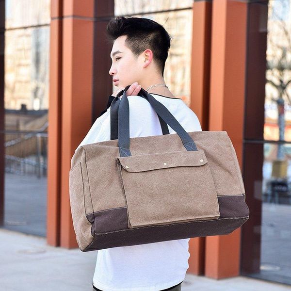 luxury 2021 new men retro casual travel handbags male canvas shoulder bag large capacity luggage bags duffle bags
luxury 2021 new men retro casual travel handbags male canvas shoulder bag large capacity luggage bags duffle bags