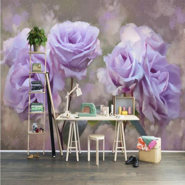 wallpapers custom 3d wallpaper for walls home improvement silk wallpapesr modern simple purple rose flowers background wall
wallpapers custom 3d wallpaper for walls home improvement silk wallpapesr modern simple purple rose flowers background wall