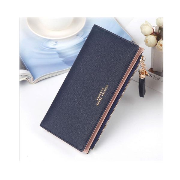 women ladies wallet long zip purse card phone holder case clutch tassel cute zipper portefeuille cartera mujer, Red;black
women ladies wallet long zip purse card phone holder case clutch tassel cute zipper portefeuille cartera mujer, Red;black