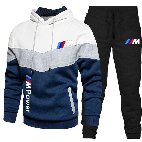 men's casual splicing sweater hoodie + trousers plush warm sweatshirt pullover autumn winter set, Gray
men's casual splicing sweater hoodie + trousers plush warm sweatshirt pullover autumn winter set, Gray