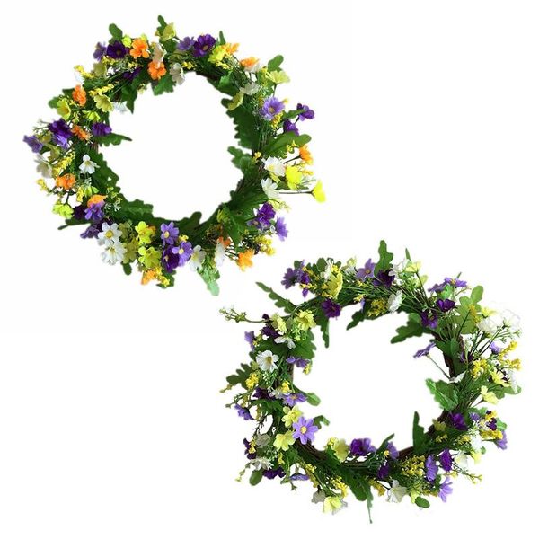 16 inch artificial daisy flower door wreath with springtime faux wildflowers and berris front door wreath decor
16 inch artificial daisy flower door wreath with springtime faux wildflowers and berris front door wreath decor
