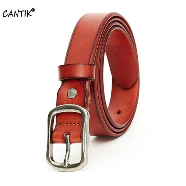 belts cantik women's solid pure cowhide leather belt alloy pin buckles metal clothing accessories women 2.8cm width fca031, Black;brown
belts cantik women's solid pure cowhide leather belt alloy pin buckles metal clothing accessories women 2.8cm width fca031, Black;brown