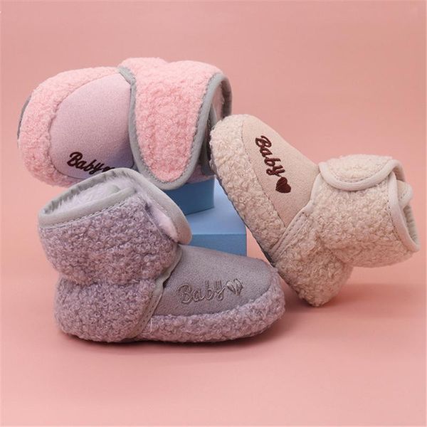 boots infant born winter baby girls boys snow warm plus velvet outdoor soft bottom non-slip children kids shoes, Black;grey
boots infant born winter baby girls boys snow warm plus velvet outdoor soft bottom non-slip children kids shoes, Black;grey