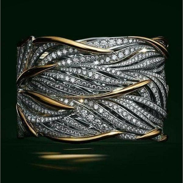 cluster rings 2021 fashion for women zircon bridal wedding ring jewelry promise engagement female, Golden;silver
cluster rings 2021 fashion for women zircon bridal wedding ring jewelry promise engagement female, Golden;silver