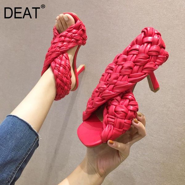 deat 2021 new spring summer fashion square head fish mouth large size cross knitted open toe high heel sandals shoes womansh207, Black
deat 2021 new spring summer fashion square head fish mouth large size cross knitted open toe high heel sandals shoes womansh207, Black