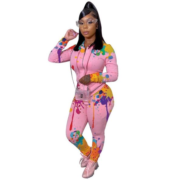 splash print hoodies two pieces define feminine sweatshirt with zipper full sleeve and tender winter pants new leisure clothes e9nd, Gray
splash print hoodies two pieces define feminine sweatshirt with zipper full sleeve and tender winter pants new leisure clothes e9nd, Gray