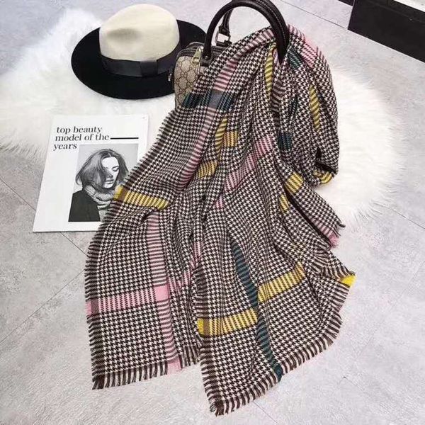 new autumn and winter cashmere like double-sided scarf for women's fashion, Blue;black
new autumn and winter cashmere like double-sided scarf for women's fashion, Blue;black