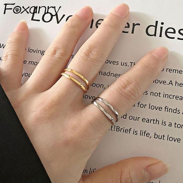 cluster rings foxanry 925 sterling silver finger charm women couples engagement jewelry terndy single party accessories birthday gifts, Golden;silver
cluster rings foxanry 925 sterling silver finger charm women couples engagement jewelry terndy single party accessories birthday gifts, Golden;silver