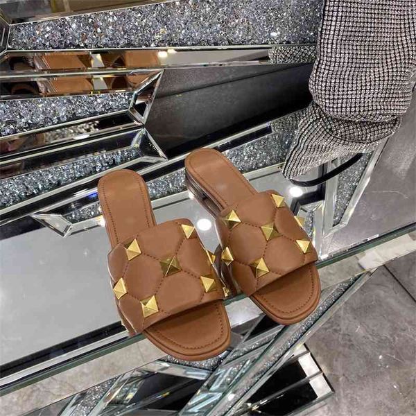 women's new fashion summer casual sell rivet outside ladies shoes flats open toe slippers, Black
women's new fashion summer casual sell rivet outside ladies shoes flats open toe slippers, Black