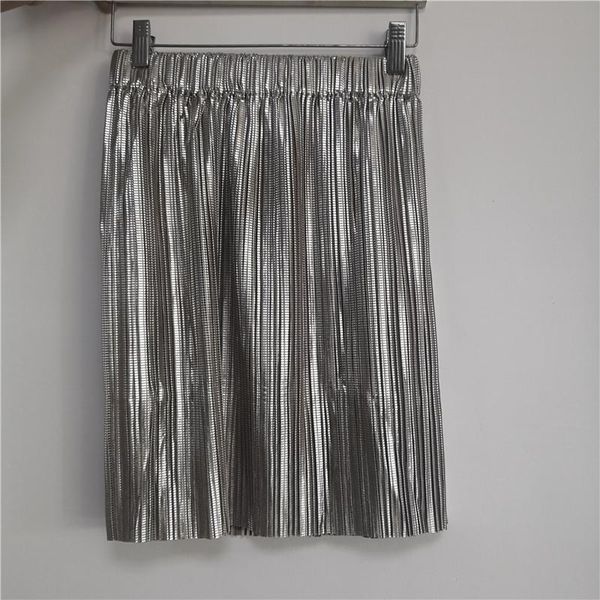 skirts women pleated mini skirt fashion metallic luster sequined elastic waist ladies short femme clothes, Black
skirts women pleated mini skirt fashion metallic luster sequined elastic waist ladies short femme clothes, Black