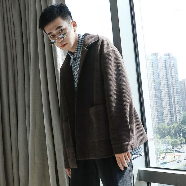 men's jackets korean style men jacket casual loose fashion winter streetwear cardigan plus size ropa hombre clothing db60jk, Black;brown
men's jackets korean style men jacket casual loose fashion winter streetwear cardigan plus size ropa hombre clothing db60jk, Black;brown