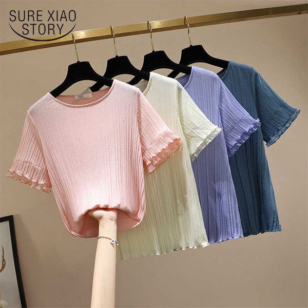 plus size 4xl women's blouse summer big mm cool feeling short sleeve wood ear trim slim round collar shirt blusas 14676 210528, White
plus size 4xl women's blouse summer big mm cool feeling short sleeve wood ear trim slim round collar shirt blusas 14676 210528, White