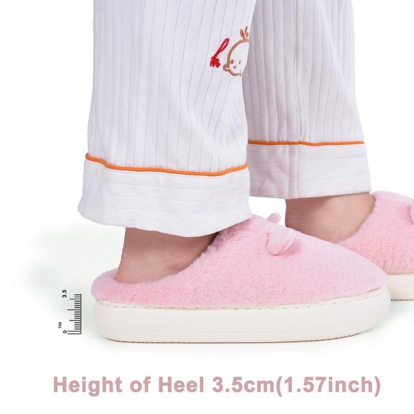 slippers women warm fluffy thick sole home lover winter shoes cute cartoon ear soft plush platform female male indoor slipper, Black
slippers women warm fluffy thick sole home lover winter shoes cute cartoon ear soft plush platform female male indoor slipper, Black