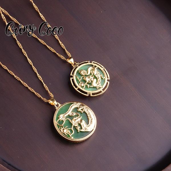 chains cring coco dragon necklaces chinese style vintage natural store jade amulet pendant necklace green jewelry choker for men women, Silver
chains cring coco dragon necklaces chinese style vintage natural store jade amulet pendant necklace green jewelry choker for men women, Silver