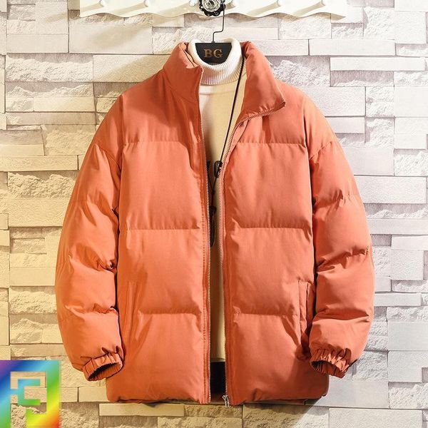 men's jackets 2021 autumn/winter standing-collar cotton-padded jacket for men and women korean fashion bread, Black;brown
men's jackets 2021 autumn/winter standing-collar cotton-padded jacket for men and women korean fashion bread, Black;brown