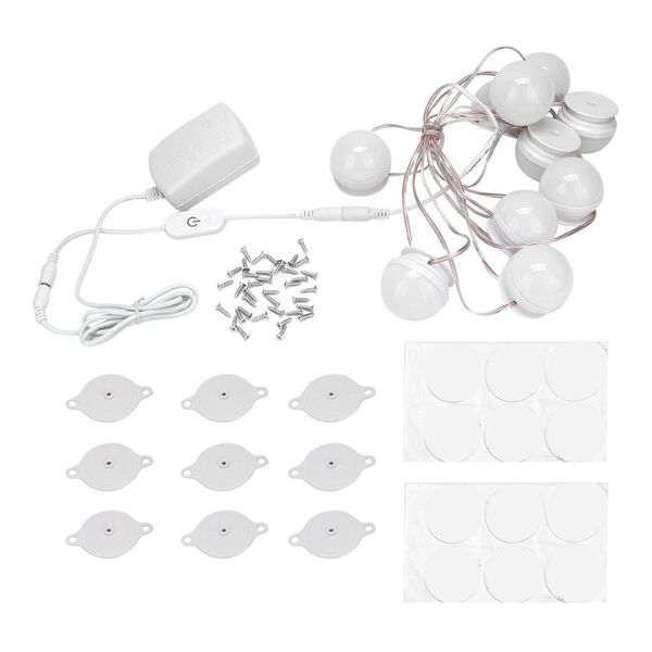pendant lamps 10 led dressing table makeup lamp bathroom toilet punch-vanity mirror light 100-240v(us plug white)
pendant lamps 10 led dressing table makeup lamp bathroom toilet punch-vanity mirror light 100-240v(us plug white)