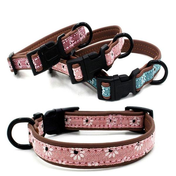 dog collars & leashes floral collar romantic girl cute flower female pet cat wedding with comfortable soft leather padded
dog collars & leashes floral collar romantic girl cute flower female pet cat wedding with comfortable soft leather padded