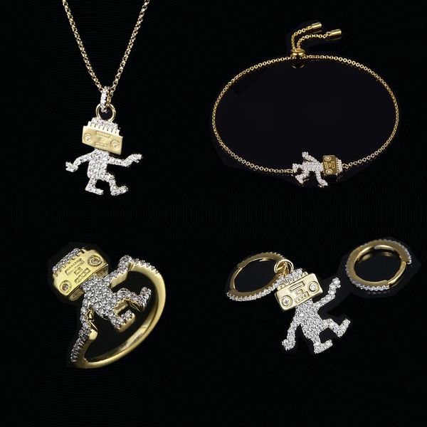 s925 sterling silver circle hoop dance robot earring personality fun necklace bracelet alien ring trend hip hop luxury jewelry monaco earrin, Golden;silver
s925 sterling silver circle hoop dance robot earring personality fun necklace bracelet alien ring trend hip hop luxury jewelry monaco earrin, Golden;silver