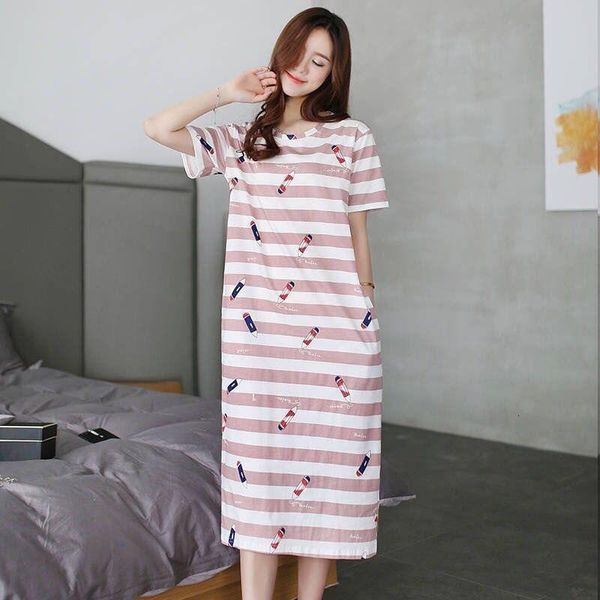 cute print flower nightgown loose cotton nighty shirt gown sweet girl cartoon night dress oversize women sleepwear lingerie, Black;red
cute print flower nightgown loose cotton nighty shirt gown sweet girl cartoon night dress oversize women sleepwear lingerie, Black;red