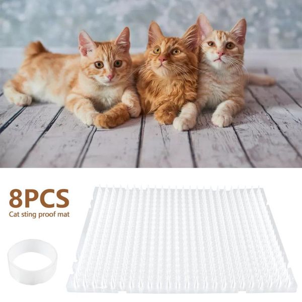 cat beds & furniture 8pcs scat mats repellent mat anti-cat garden prickle strips safe plastic spike thorn keep dog away dig supplies
cat beds & furniture 8pcs scat mats repellent mat anti-cat garden prickle strips safe plastic spike thorn keep dog away dig supplies