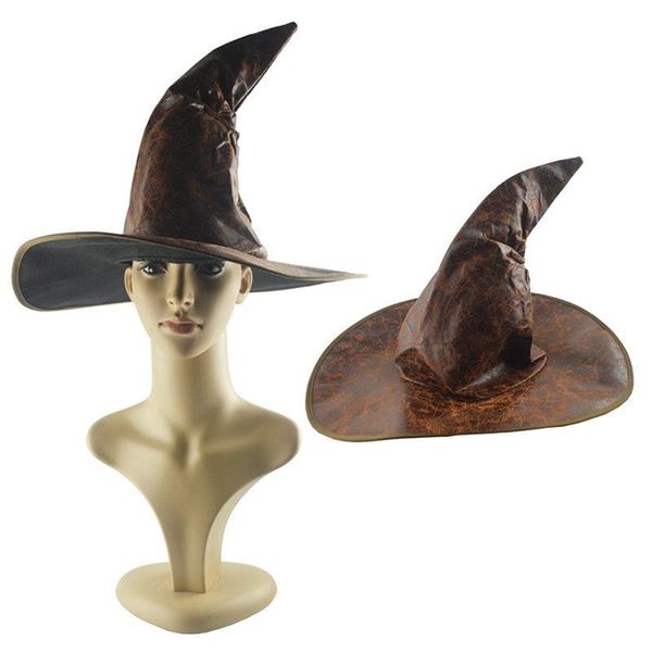 party hats 1pc leather witch wizard fashion headgear halloween props cosplay costume accessories for children adult
party hats 1pc leather witch wizard fashion headgear halloween props cosplay costume accessories for children adult