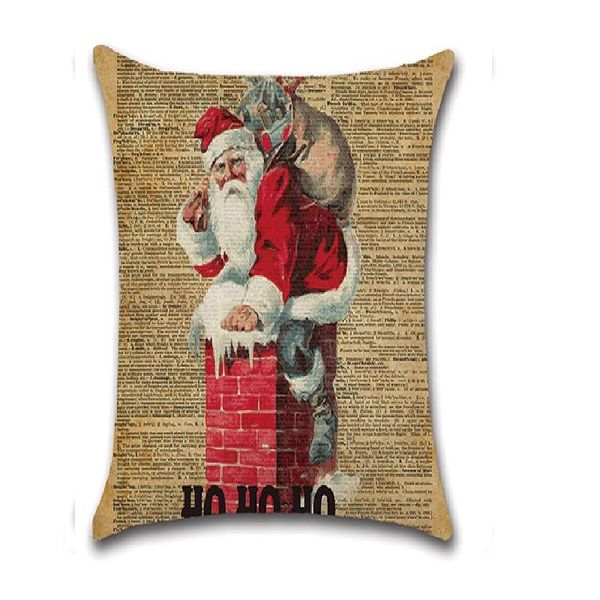 new christmas pillowcase vintage santa claus elk decorative throw pillows cotton linen cushion cover for sofa home decor 45x45cm
new christmas pillowcase vintage santa claus elk decorative throw pillows cotton linen cushion cover for sofa home decor 45x45cm