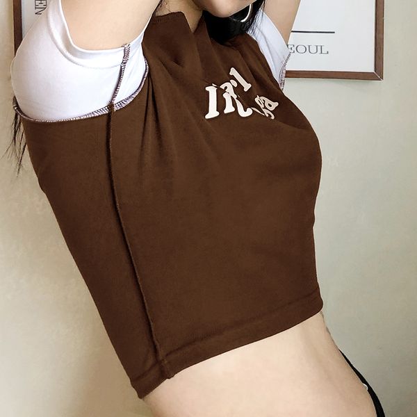 letter print o-neck crop for women streetwear contrast color fitness t-shirt summer casual basic 90s tee harajuku, White
letter print o-neck crop for women streetwear contrast color fitness t-shirt summer casual basic 90s tee harajuku, White