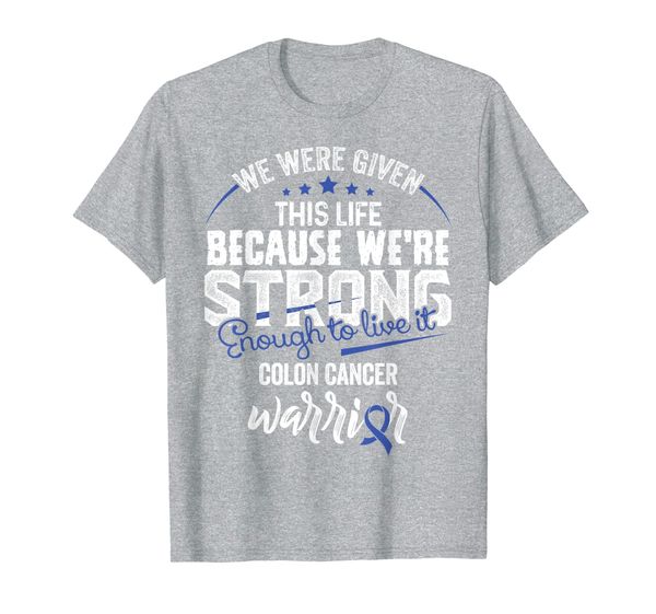 we're strong- colon cancer awareness ribbon t shirts, White;black
we're strong- colon cancer awareness ribbon t shirts, White;black