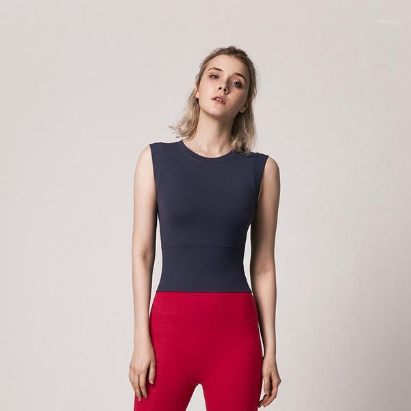 yoga outfit sports vest running fitness t-shirt sleeveless women tight elastic quick dry sanding solid color
yoga outfit sports vest running fitness t-shirt sleeveless women tight elastic quick dry sanding solid color