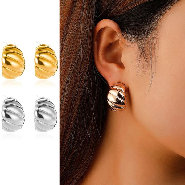 stud cow horns threaded earrings vintage c-shaped stripes for women earing jewelry earings earring kolczyki pendientes, Golden;silver
stud cow horns threaded earrings vintage c-shaped stripes for women earing jewelry earings earring kolczyki pendientes, Golden;silver