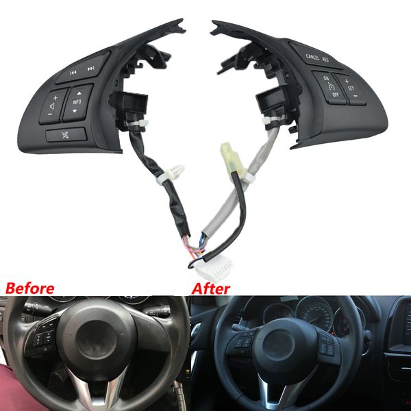 original multifunction steering wheel switch audio volume cruise control switchs button for mazda 3 atenza axela cx5
original multifunction steering wheel switch audio volume cruise control switchs button for mazda 3 atenza axela cx5