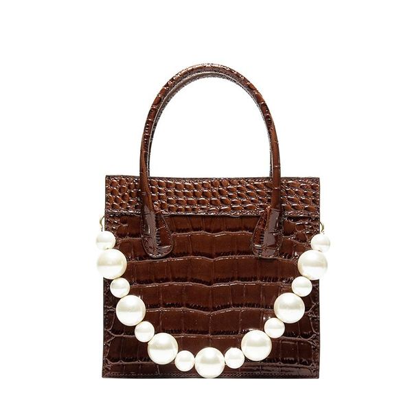 leather crocodile pattern, pearl handbag, women's new trendy one-shoulder messenger bag, luxury handbag
leather crocodile pattern, pearl handbag, women's new trendy one-shoulder messenger bag, luxury handbag