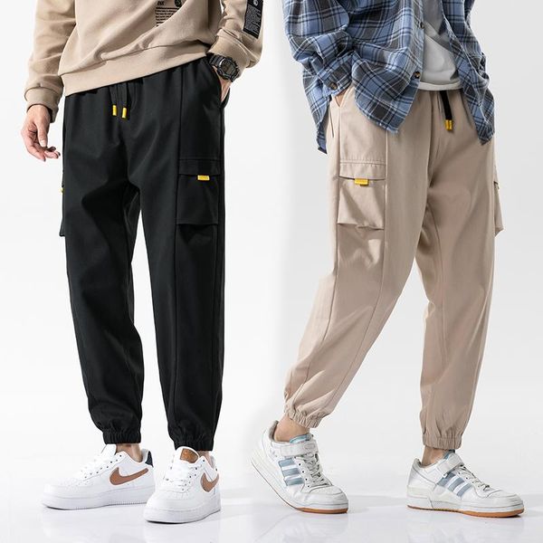 men's pants pure cotton loose men jogger streetwear denim cargo ankle-length baggy casual trousers size 4xl, Black
men's pants pure cotton loose men jogger streetwear denim cargo ankle-length baggy casual trousers size 4xl, Black