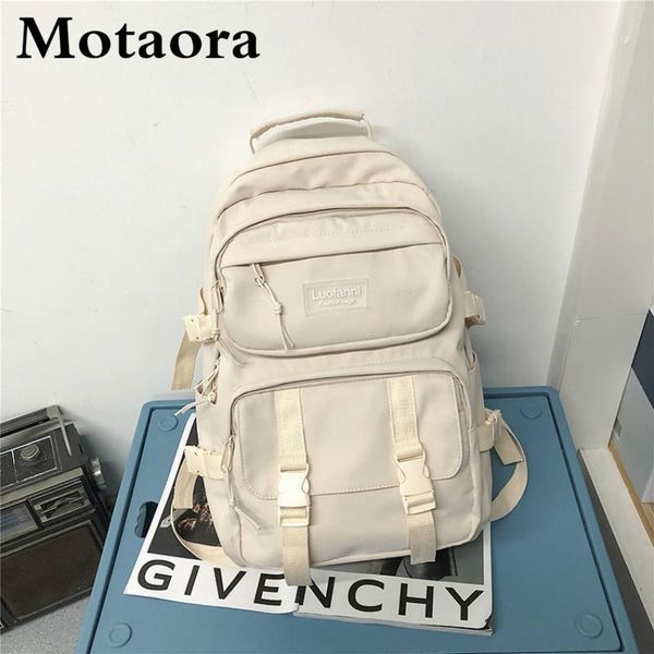 backpack motaora 2021 waterproof nylon women fashion school backpacks large capacity multiple pockets travel bag
backpack motaora 2021 waterproof nylon women fashion school backpacks large capacity multiple pockets travel bag