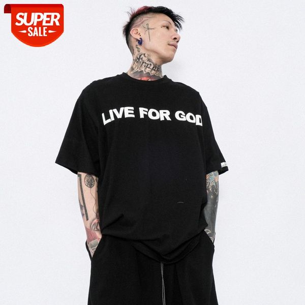 street letter printed short-sleeved t-shirt men's romantic loose round neck five-point sleeve #pn2z, White;black
street letter printed short-sleeved t-shirt men's romantic loose round neck five-point sleeve #pn2z, White;black