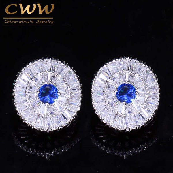fashion brand jewelry gorgeous cubic zirconia stones piercing round ladies stud earrings with blue crystal cz130 210714, Golden;silver
fashion brand jewelry gorgeous cubic zirconia stones piercing round ladies stud earrings with blue crystal cz130 210714, Golden;silver