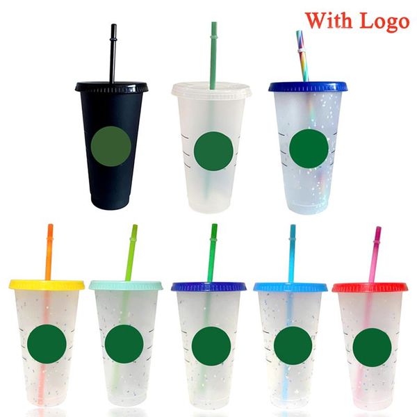 mugs 700ml straw cup confetti with rainbow lid logo reusable color change cups plastic tumbler coffee mug tazas
mugs 700ml straw cup confetti with rainbow lid logo reusable color change cups plastic tumbler coffee mug tazas