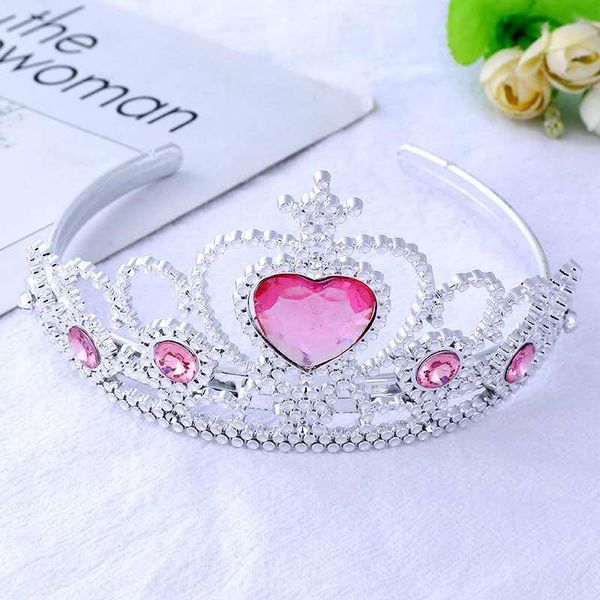 2021 new children's headwear children's princess crown headband bride girl's heart shaped accessories, Slivery;white
2021 new children's headwear children's princess crown headband bride girl's heart shaped accessories, Slivery;white