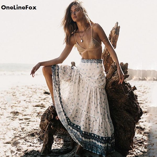 women's swimwear onelinefox print beach skirt woman big hem high waist maxi summer boho clothing casual club fashion wear, White;black
women's swimwear onelinefox print beach skirt woman big hem high waist maxi summer boho clothing casual club fashion wear, White;black