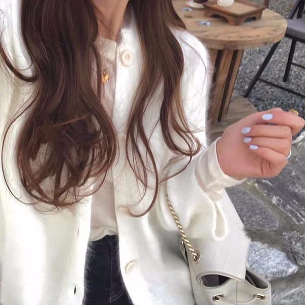women's knits & tees sweaters knitted nice autumn winter buttons cardigans loose oversize korean elegant mohair pink white ladies
women's knits & tees sweaters knitted nice autumn winter buttons cardigans loose oversize korean elegant mohair pink white ladies