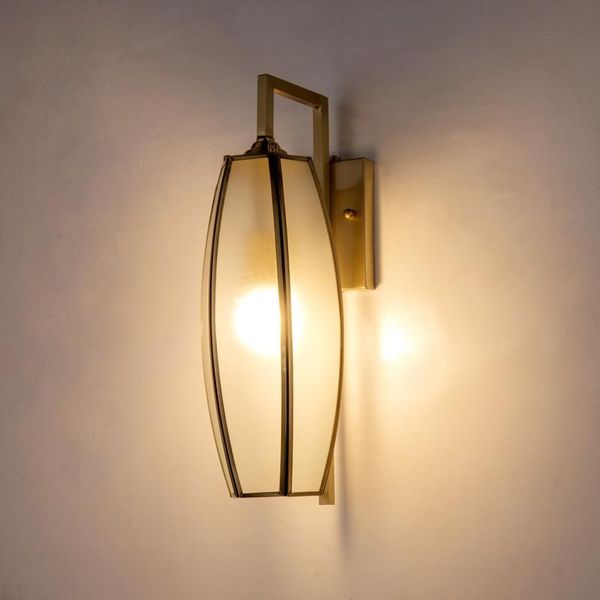 fss chinese style copper wall lamp gold retro shape glass frosted lampshade living room warm bedroom bedside corridor lamp
fss chinese style copper wall lamp gold retro shape glass frosted lampshade living room warm bedroom bedside corridor lamp