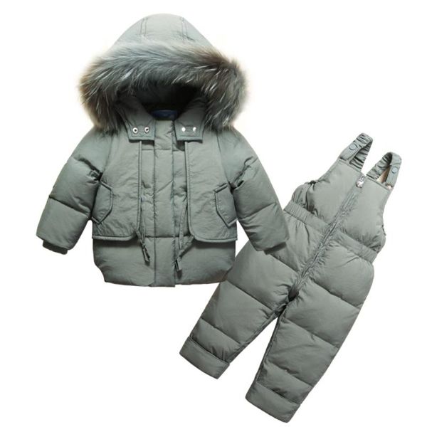 down coat winter baby clothes set hooded warm jacket overalls girls suit 1-4 years kid boy snowsuit infant snow wear, Blue;gray
down coat winter baby clothes set hooded warm jacket overalls girls suit 1-4 years kid boy snowsuit infant snow wear, Blue;gray