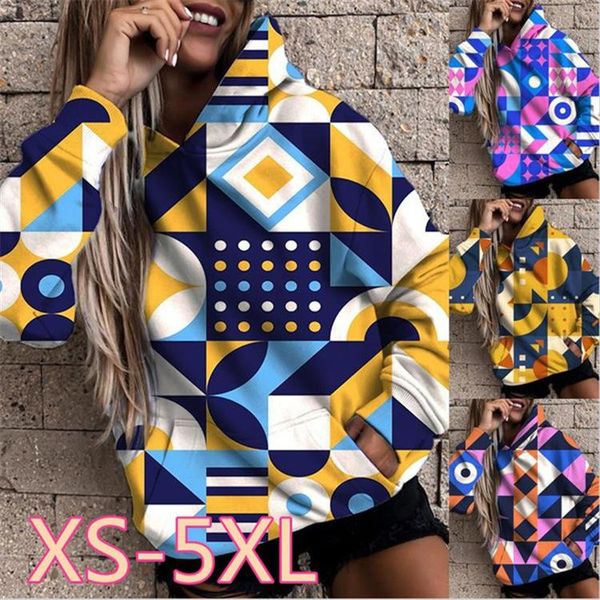 women's hoodies & sweatshirts 2021 women geometric flower print sweater shirt autumn winter fashion plus size hooded casual long sleeve, Black
women's hoodies & sweatshirts 2021 women geometric flower print sweater shirt autumn winter fashion plus size hooded casual long sleeve, Black